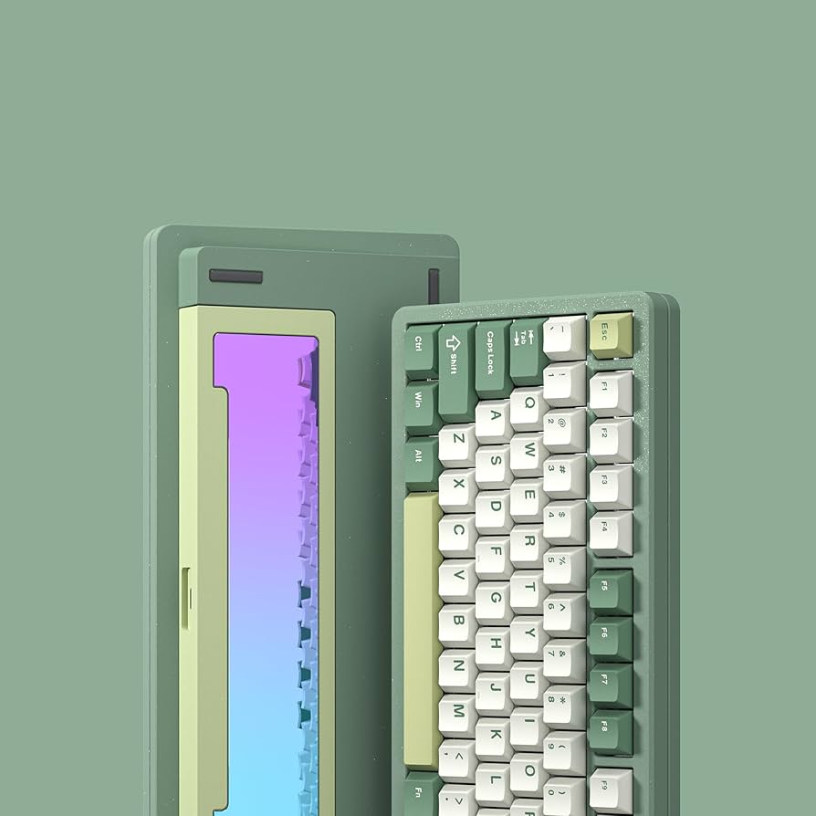 Amazon | Womier SK75 ゲーミングキーボード アルミ合金 75%無線
